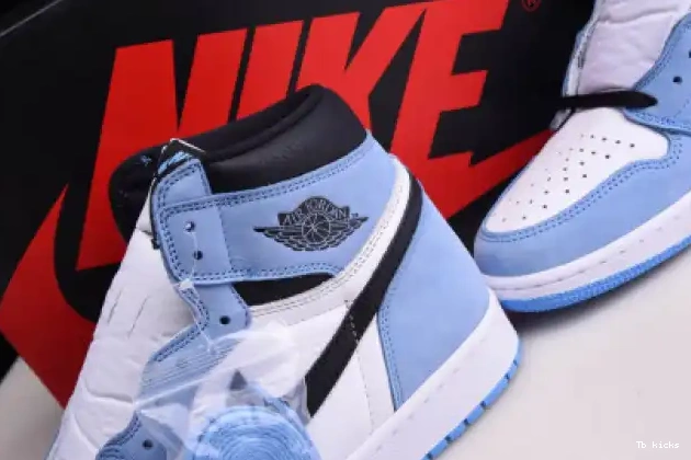 Reps TBK HIGH WHITE 555088-134 BLUE UNIVERSITY BLACK 1 AIR JORDAN RETRO 0416